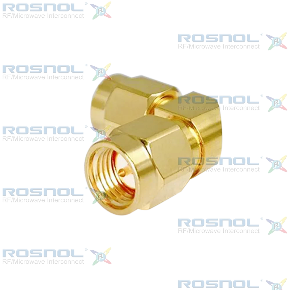 SMA Plug (Male) to SMA Plug (Male)  Miter Right Angle Adapter, DC-18 GHz VSWR 1.15