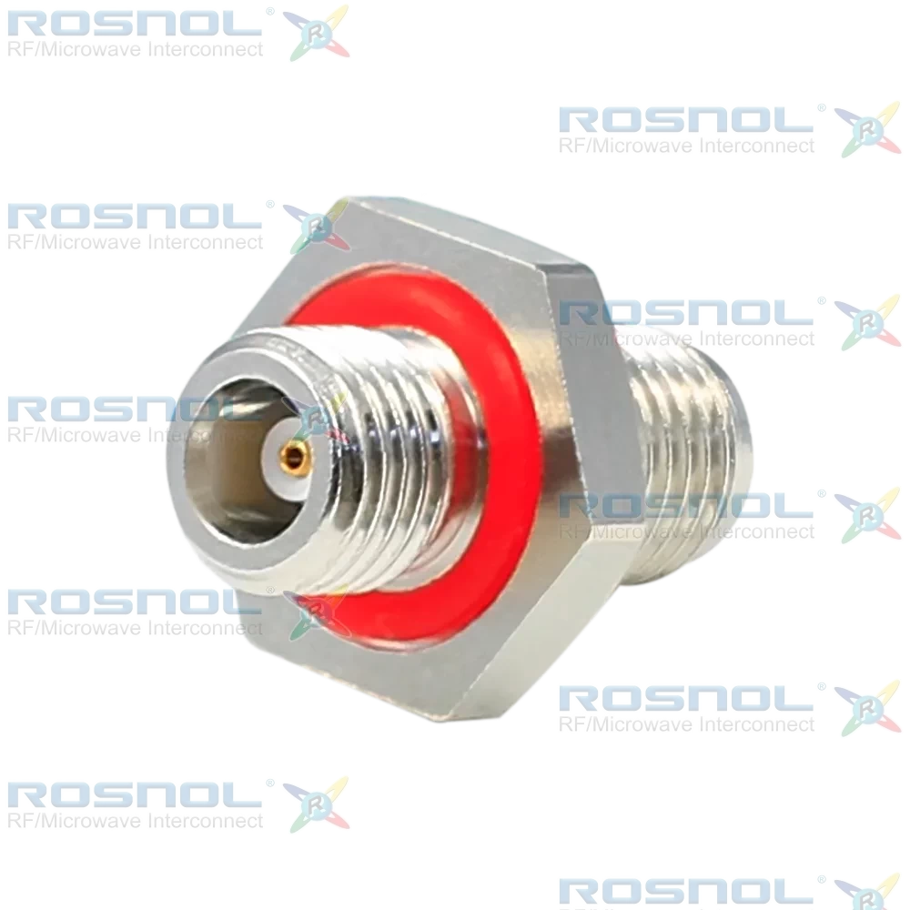 SMA Jack (Female) to MCX Jack (Female) Bulkhead Adapter, DC-6GHz VSWR 1.20