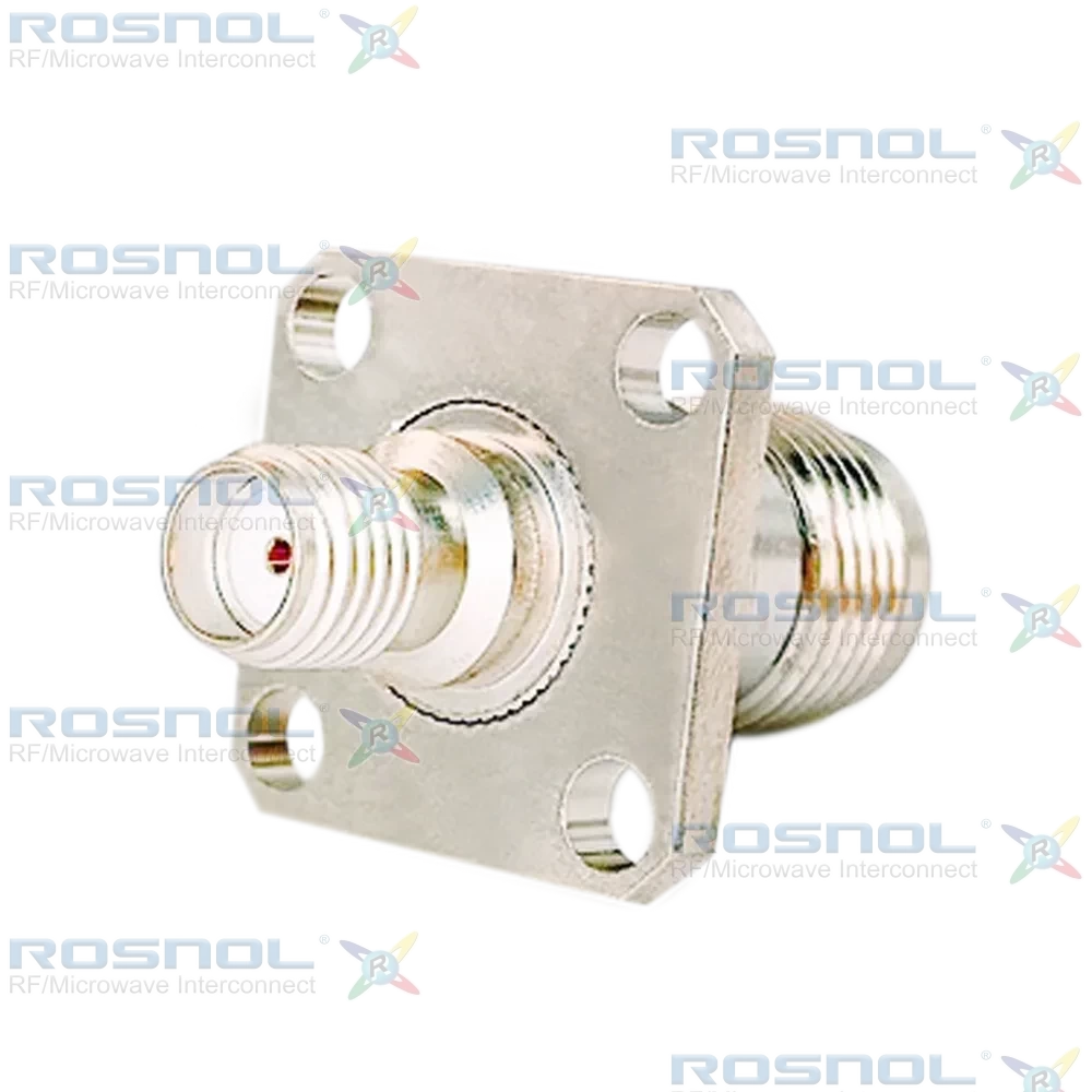 SMA Jack (Female) to TNC Jack (Female) 4-Hole Panel Adapter, DC-11GHz VSWR 1.20