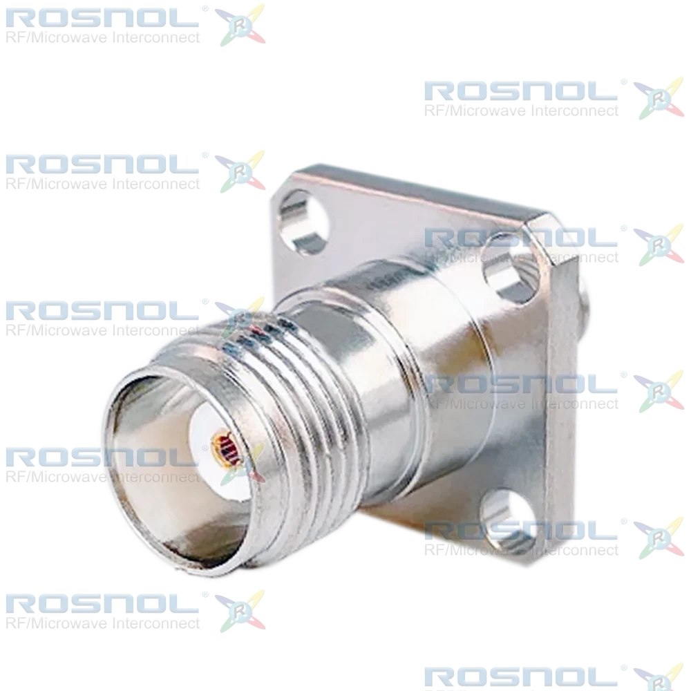 SMA Jack (Female) to TNC Jack (Female) 4-Hole Panel Adapter, DC-11GHz VSWR 1.20