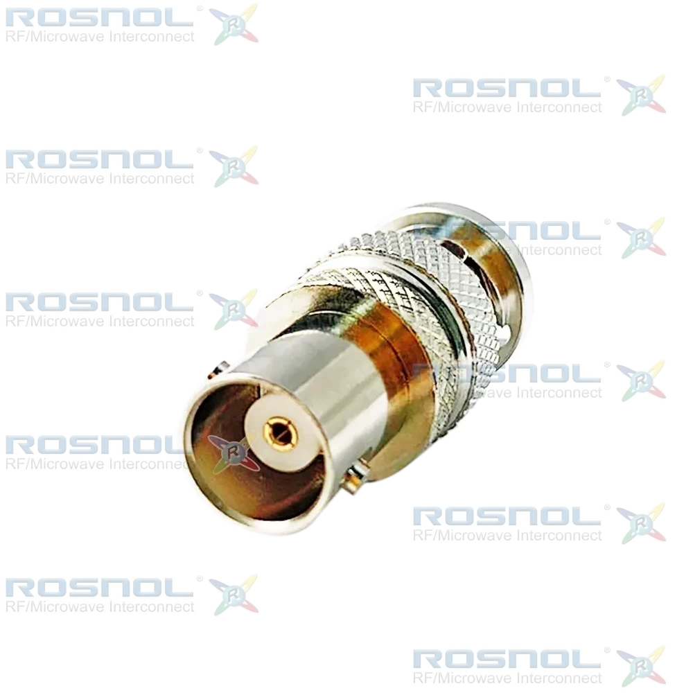 BNC Plug (Male) to BNC Jack (Female) Adapter, DC-6GHz VSWR 1.2