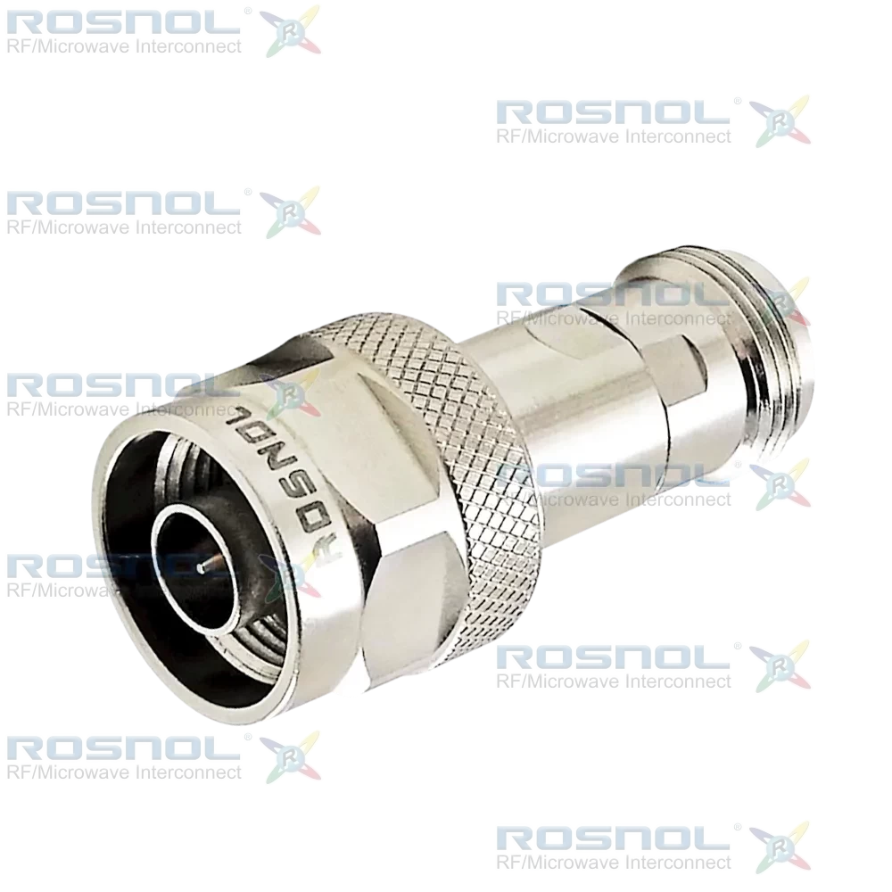 Precision N Plug (Male) to Precision N Jack (Female) Adapter, DC-18GHz VSWR 1.15