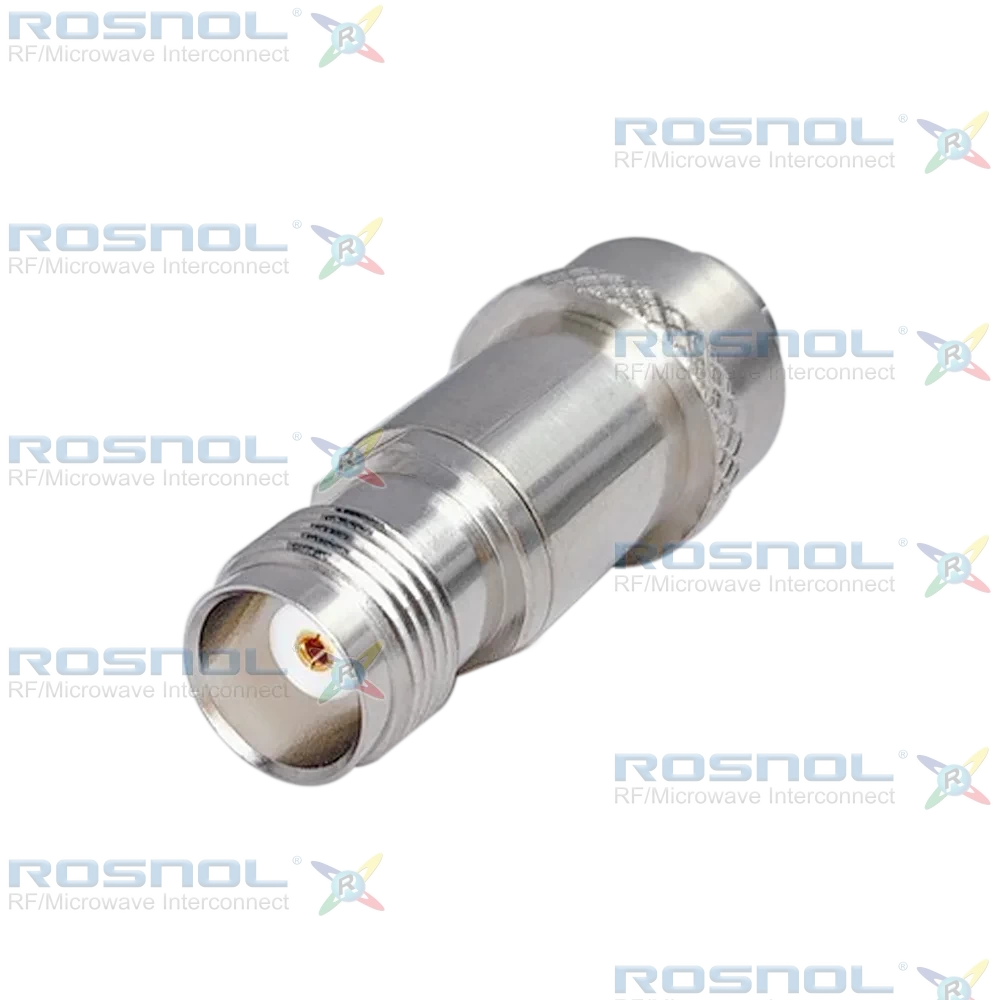 Precision TNC Snap-On Jack (Female) to Precision TNC Jack (Female) Adapter, DC-18GHz VSWR 1.25