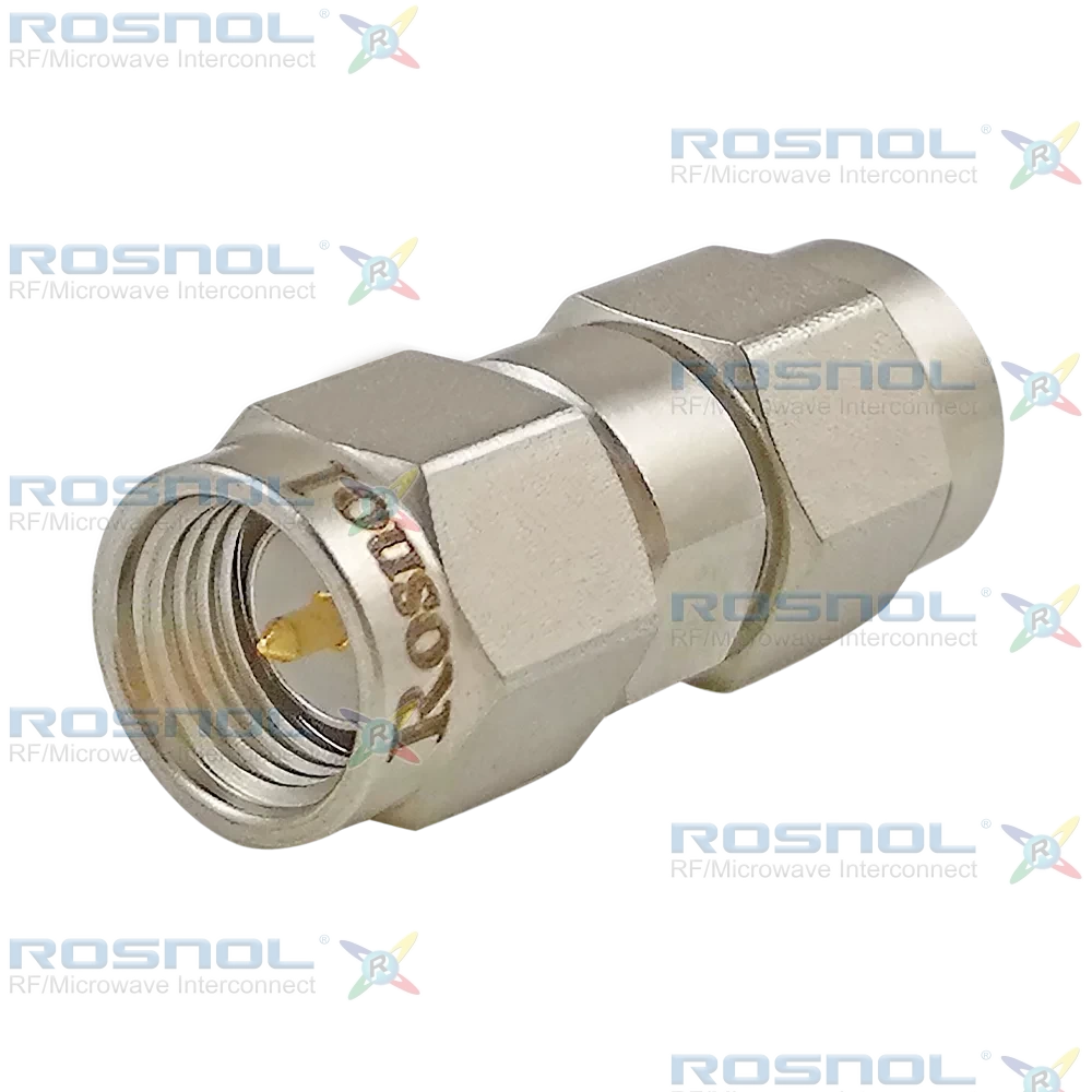 Precision SMA Plug (Male) to Precision SMA Plug (Male) Adapter, DC-27GHz VSWR 1.15