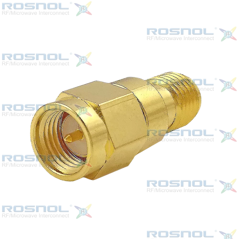 SMA Pulg (Male) to SMA  Jack (Female) Adapter, DC-18GHz VSWR 1.2