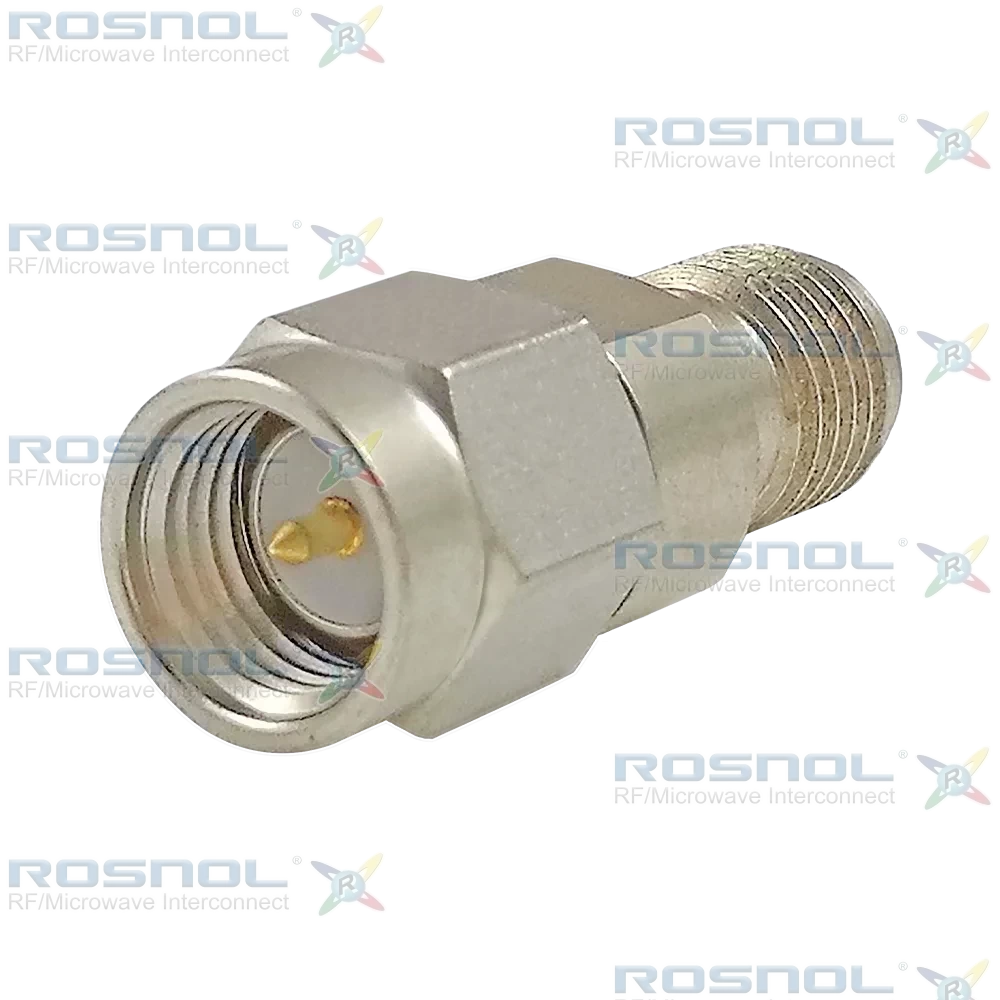 Precision SMA Plug (Male) to Precision SMA Jack (Female) Adapter, DC-27GHz VSWR 1.15