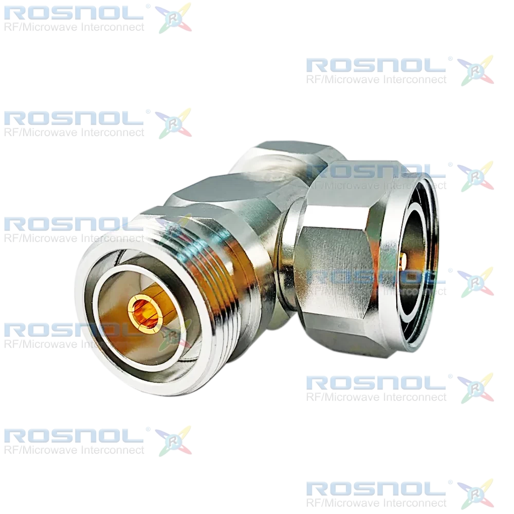 7/16 Plug (Male) to 7/16 Plug (Male) to 7/16 Jack (Female) T-Adapter, DC-7.5GHz