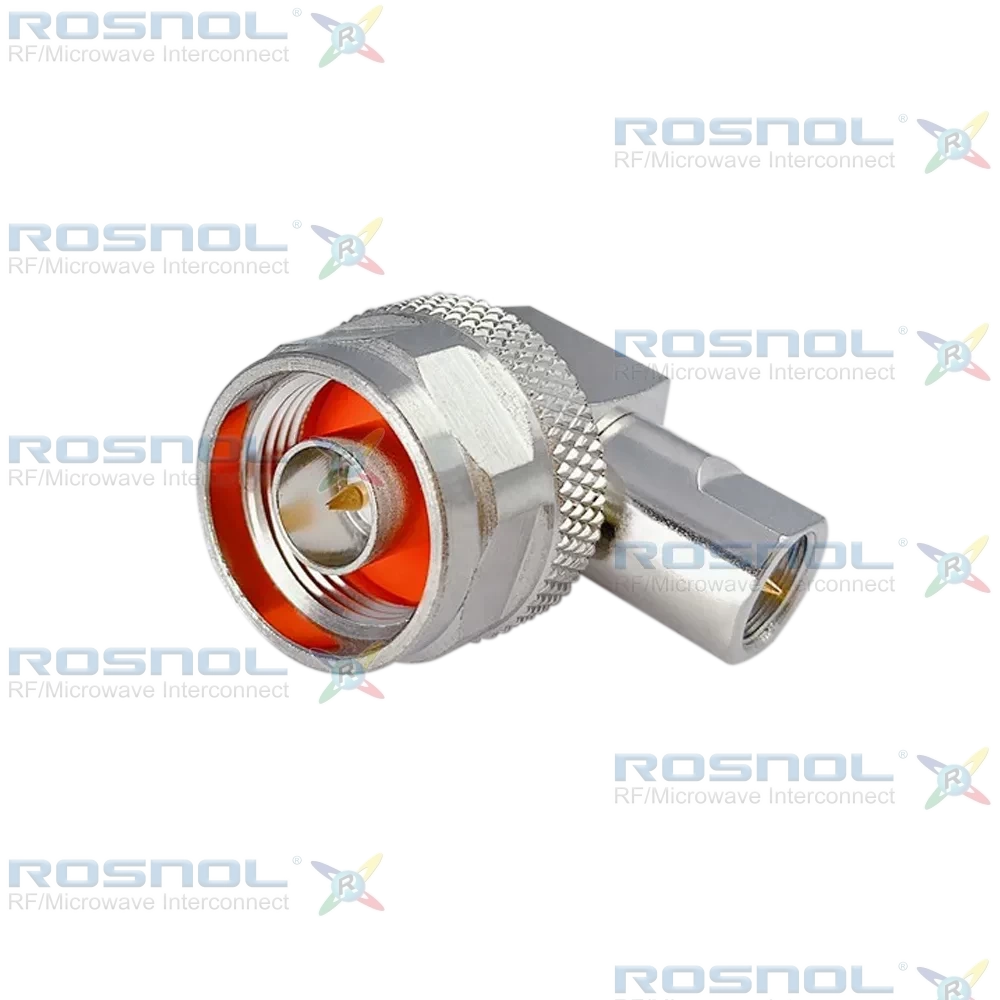 N Plug (Male) to FME Plug (Male) Right-Angle Adapter, DC-2.0 GHz VSWR 1.43