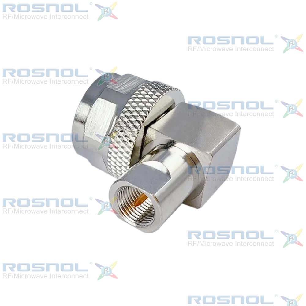 N Plug (Male) to FME Plug (Male) Right-Angle Adapter, DC-2.0 GHz VSWR 1.43