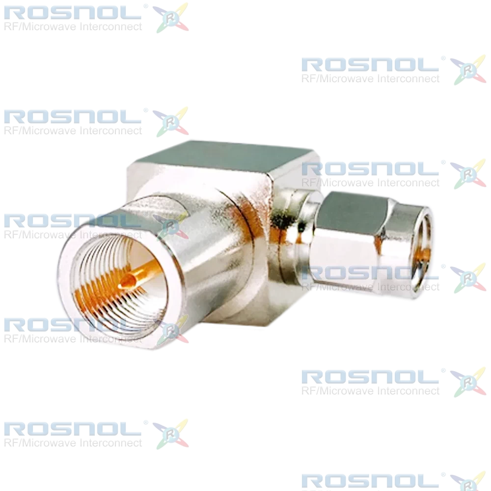 SMA Plug (Male) to FME Plug (Male) Right-Angle Adapter, DC-2.5GHz