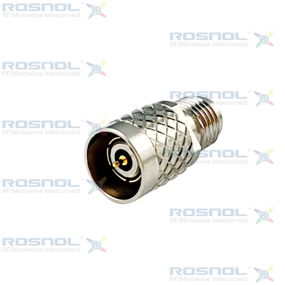 2.4mm Snap-On Plug (Male) to 2.92mm Jack (Female) Adapter, DC-40GHz VSWR 1.15