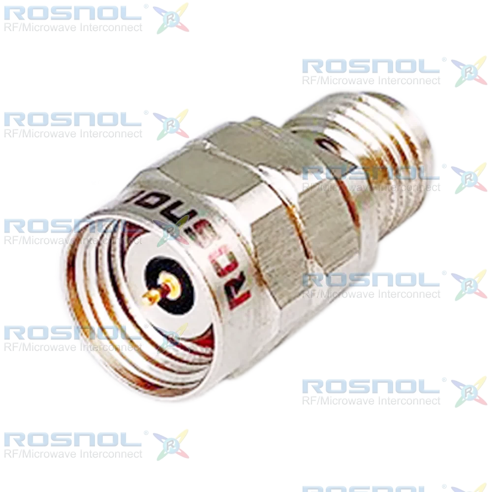 2.4mm Plug (Male) to 2.92mm Jack (Female) Adapter, DC-40GHz VSWR 1.15