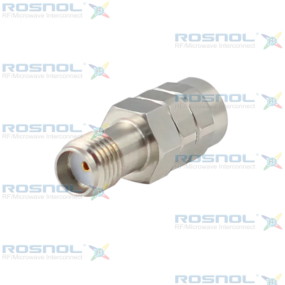 2.4mm Plug (Male) to Precision SMA Jack (Female) Adapter, DC-27GHz VSWR 1.15