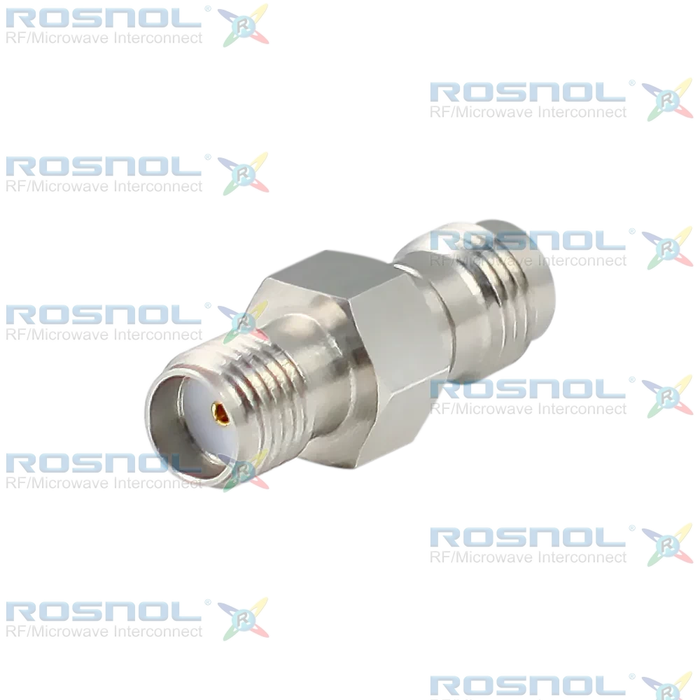 2.4mm Jack (Female) to Precision SMA Jack (Female) Adapter, DC-27GHz VSWR 1.12