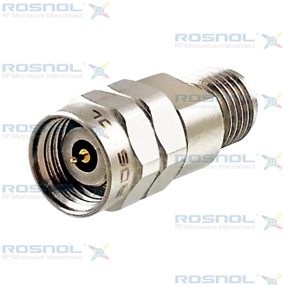 2.4mm Plug (Male) to SMA Jack (Female) Adapter, DC-18GHz VSWR 1.15