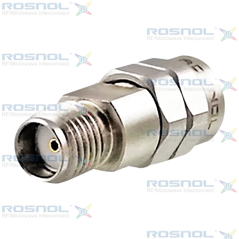 2.4mm Plug (Male) to SMA Jack (Female) Adapter, DC-18GHz VSWR 1.15