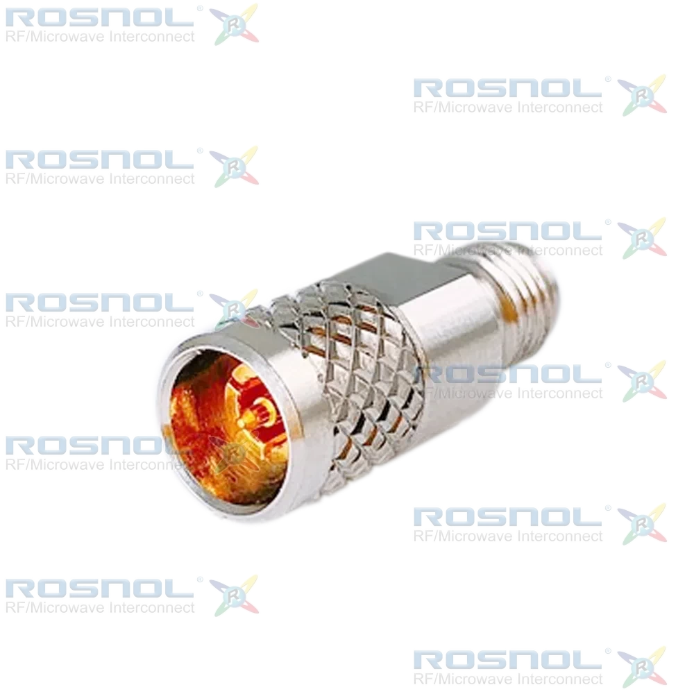 2.92mm Snap-On Plug (Male) to 2.92mm Jack (Female) Adapter, DC-40GHz VSWR1.15