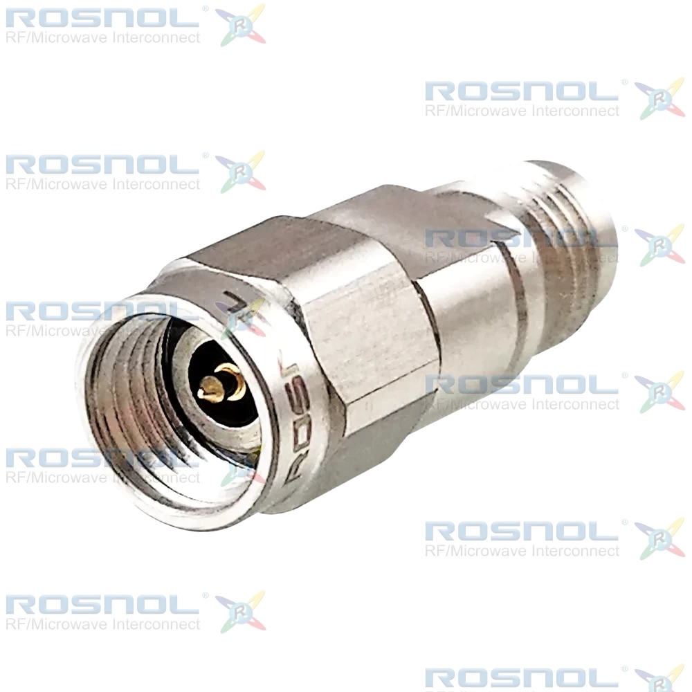 2.92mm Plug (Male) to 2.4mm Jack (Female) Adapter, DC-40GHz VSWR1.15