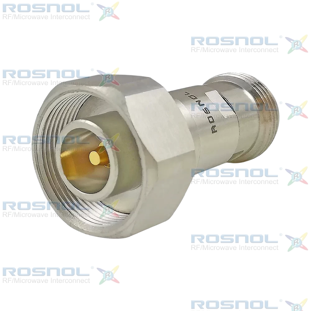 4.1/9.5 Plug (Male) to Precision N Jack (Female) Adapter, DC-14GHz VSWR1.13