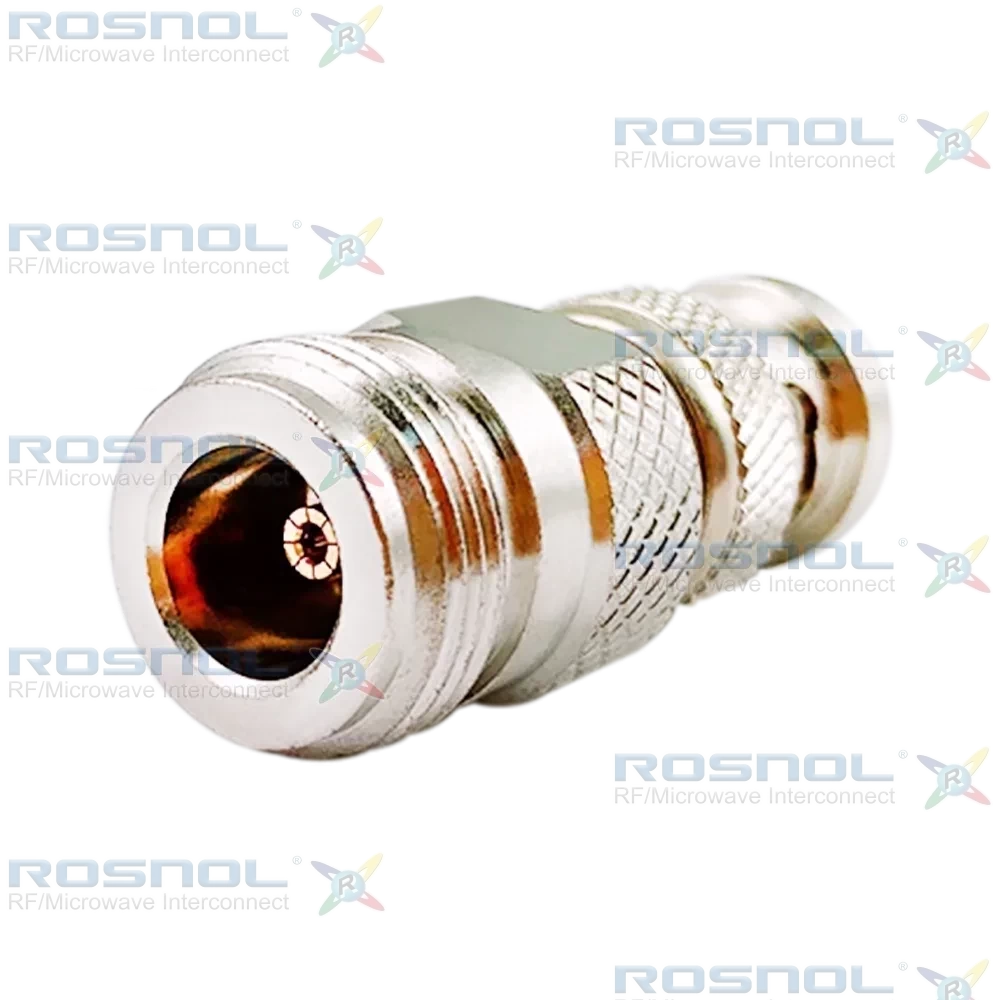 BNC Plug (Male) to N Jack (Female) Adapter, DC-4.0 GHz VSWR 1.15
