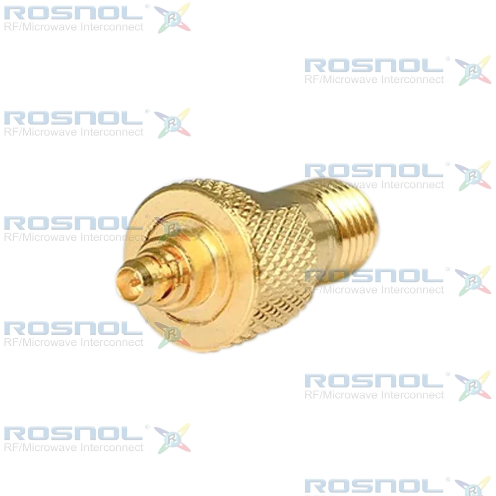 MMCX Plug (Male) to SMA Jack (Female) Adapter, DC-6GHz VSWR1.20