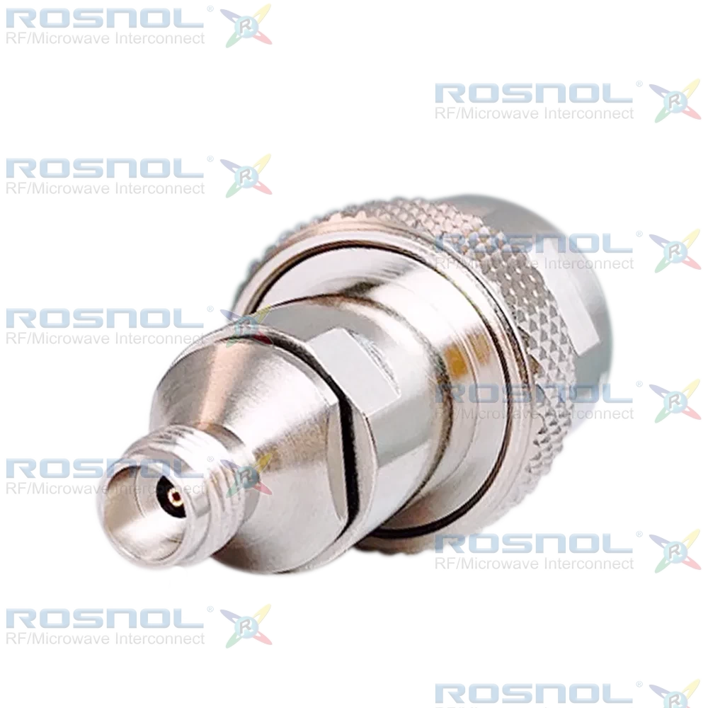 Precision N Plug (Male) to 2.4mm Jack (Female) Adapter, DC-18GHz VSWR 1.15