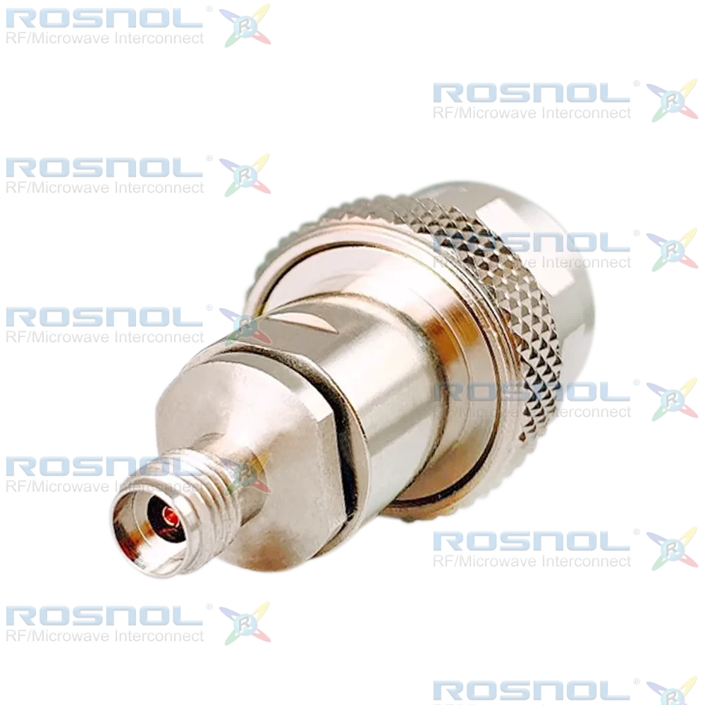 Precision N Plug (Male) to 2.4mm Jack (Female) Adapter, DC-18GHz VSWR 1.15
