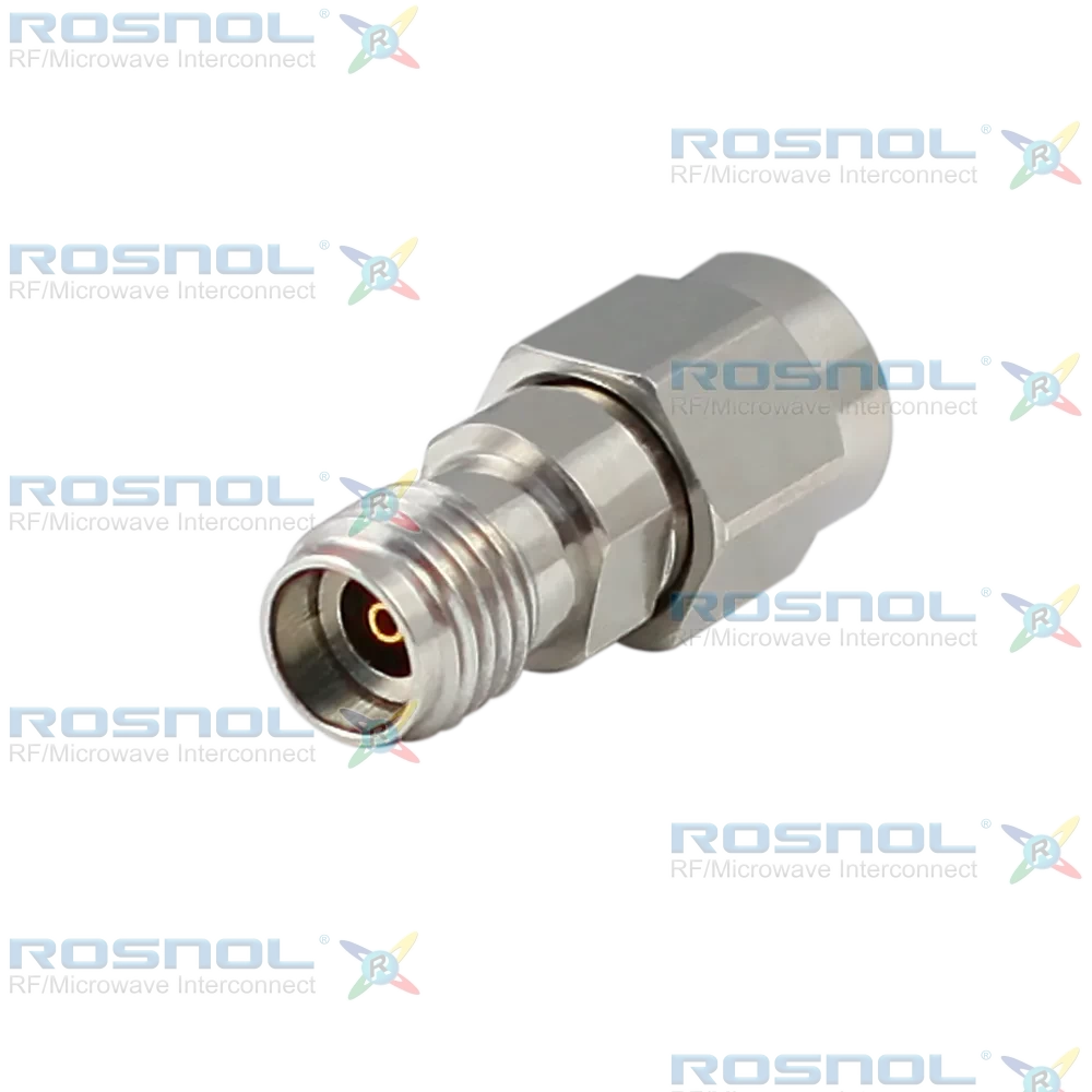 Precision SMA Plug (Male) to 2.92mm Jack (Female) Adapter, DC-27GHz VSWR 1.15