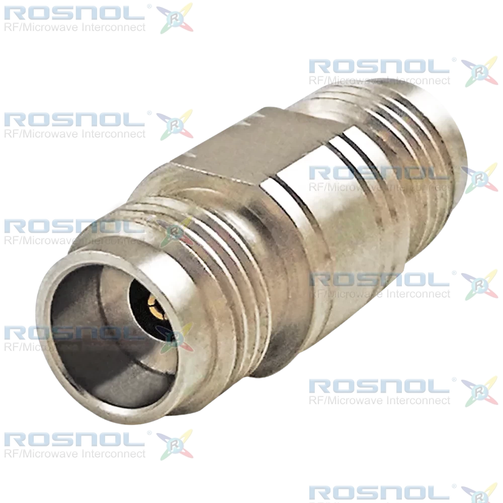 1.85mm Jack (Female) to 2.4mm Jack (Female) Adapter, DC-50 GHz VSWR 1.20