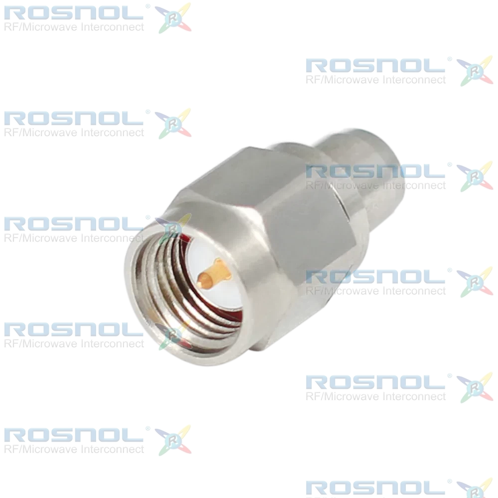 SMA Plug (Male) to BMA Plug (Male) Adapter, DC-26.5GHz VSWR 1.15