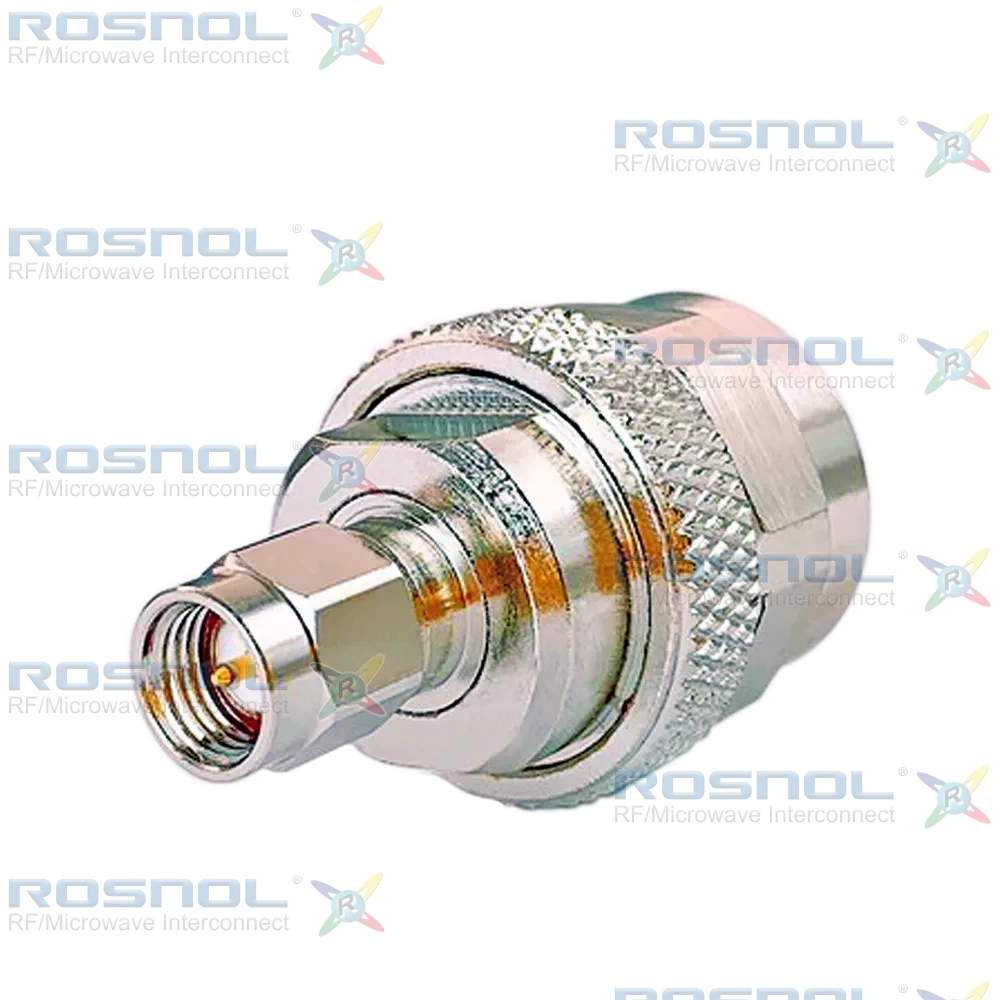 SMA Plug (Male) to N Plug (Male) Adapter, DC-12GHz VSWR 1.15