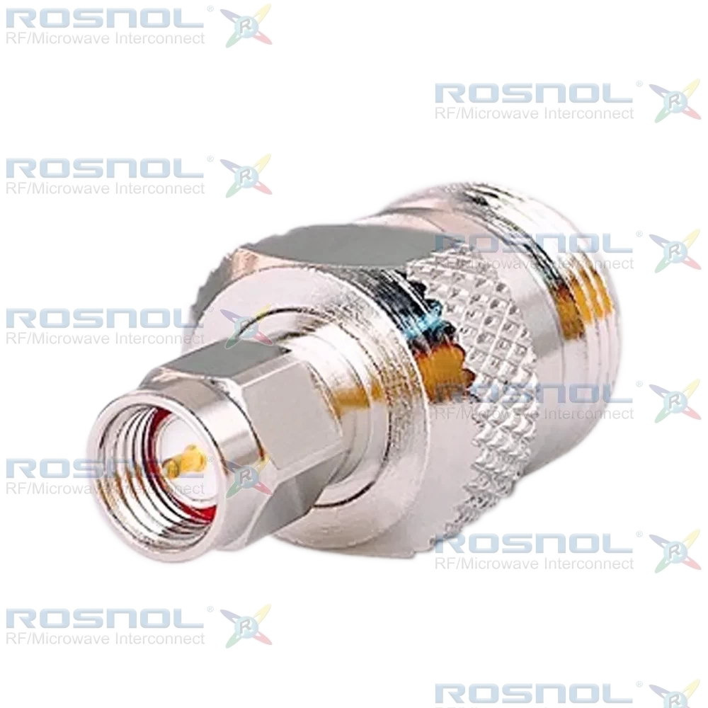 SMA Plug (Male) to N Jack (Female) Adapter, DC-12GHz VSWR 1.15