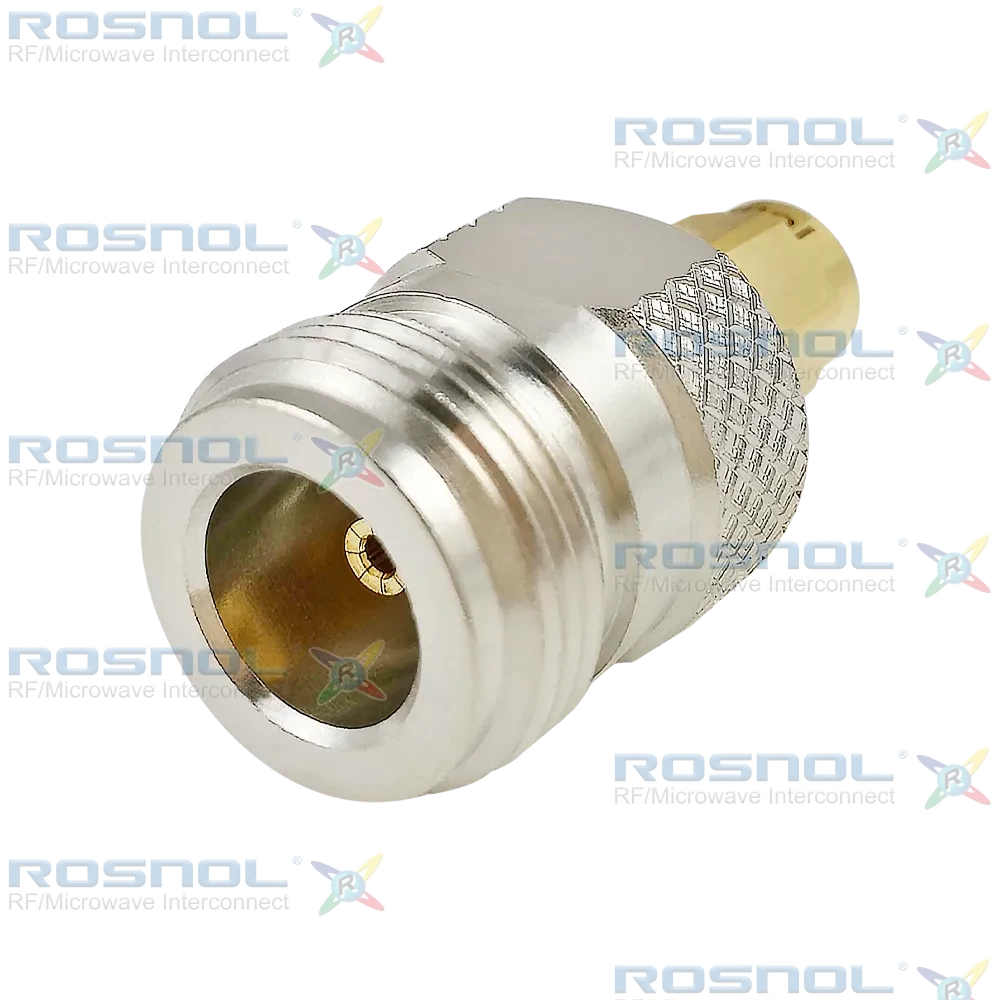 SMA Plug (Male) to N Jack (Female) Adapter, DC-12GHz VSWR 1.15