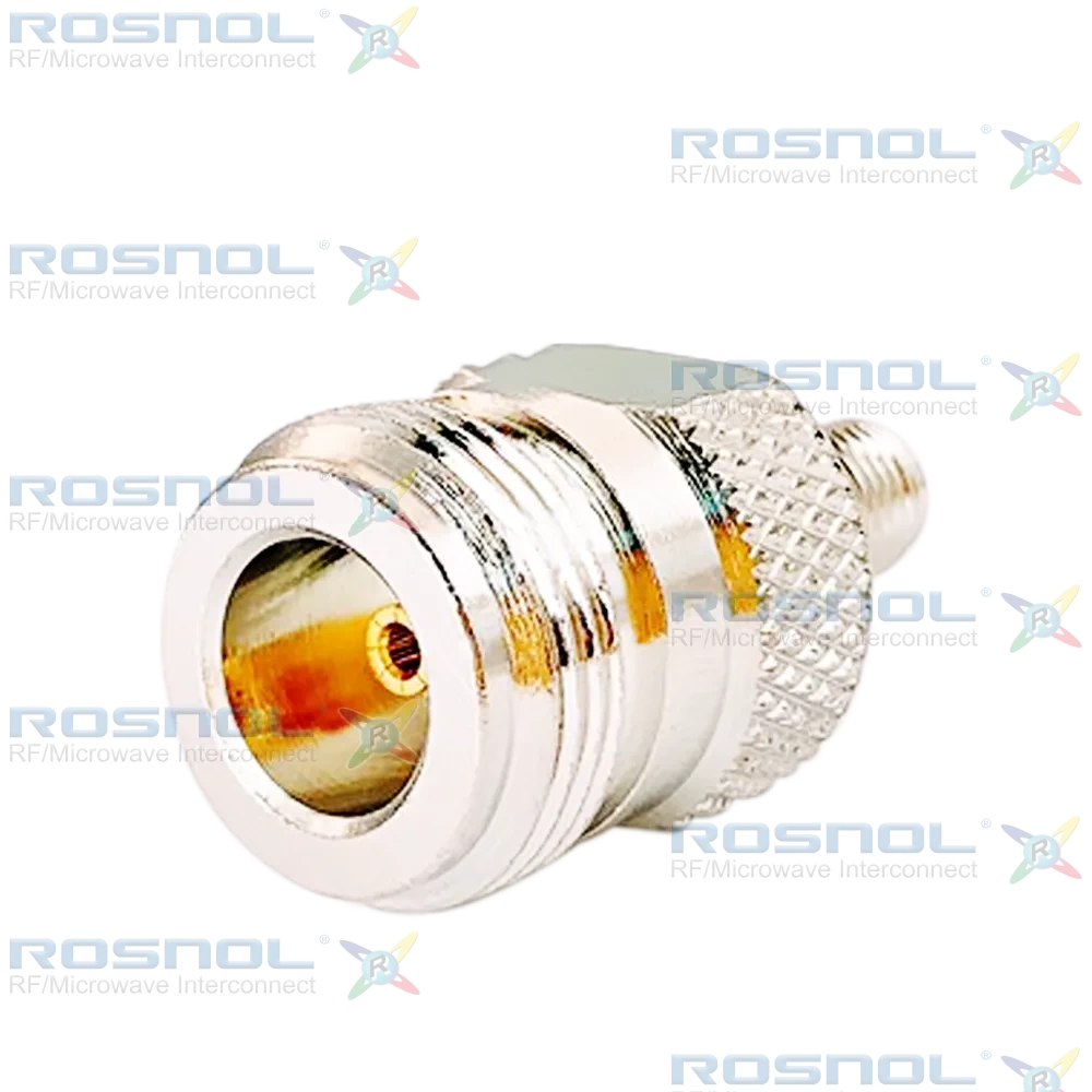 SMA Jack (Female) to N Jack (Female) Adapter, DC-12GHz VSWR 1.15