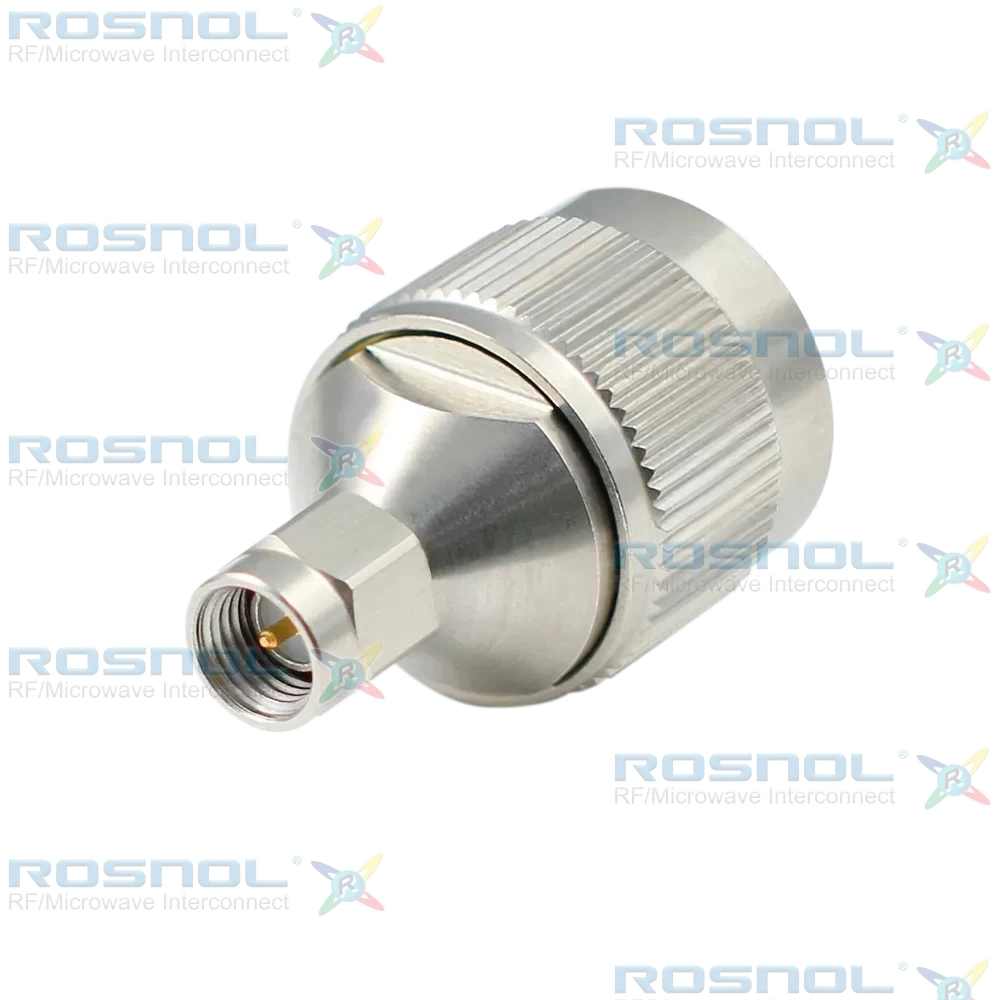 SMA Plug (Male) to Precision N Plug (Male) Adapter, DC-18GHz VSWR 1.05