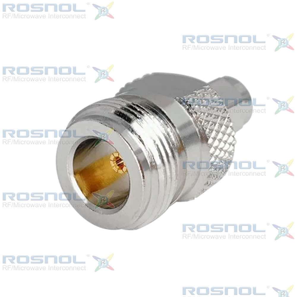 SMA Plug (Male) to Precision N Jack (Female) Adapter, DC-18GHz VSWR 1.15