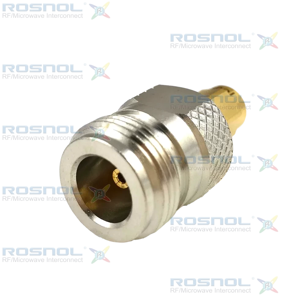 SMA Plug (Male) to Precision N Jack (Female) Adapter, DC-18GHz VSWR 1.15