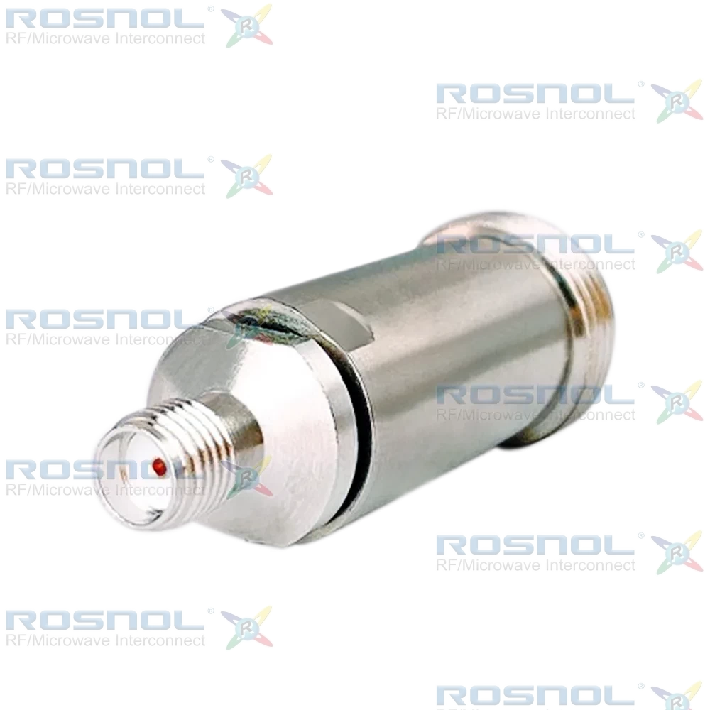 SMA Jack (Female) to Precision N Jack (Female) Adapter, DC-18GHz VSWR1.15