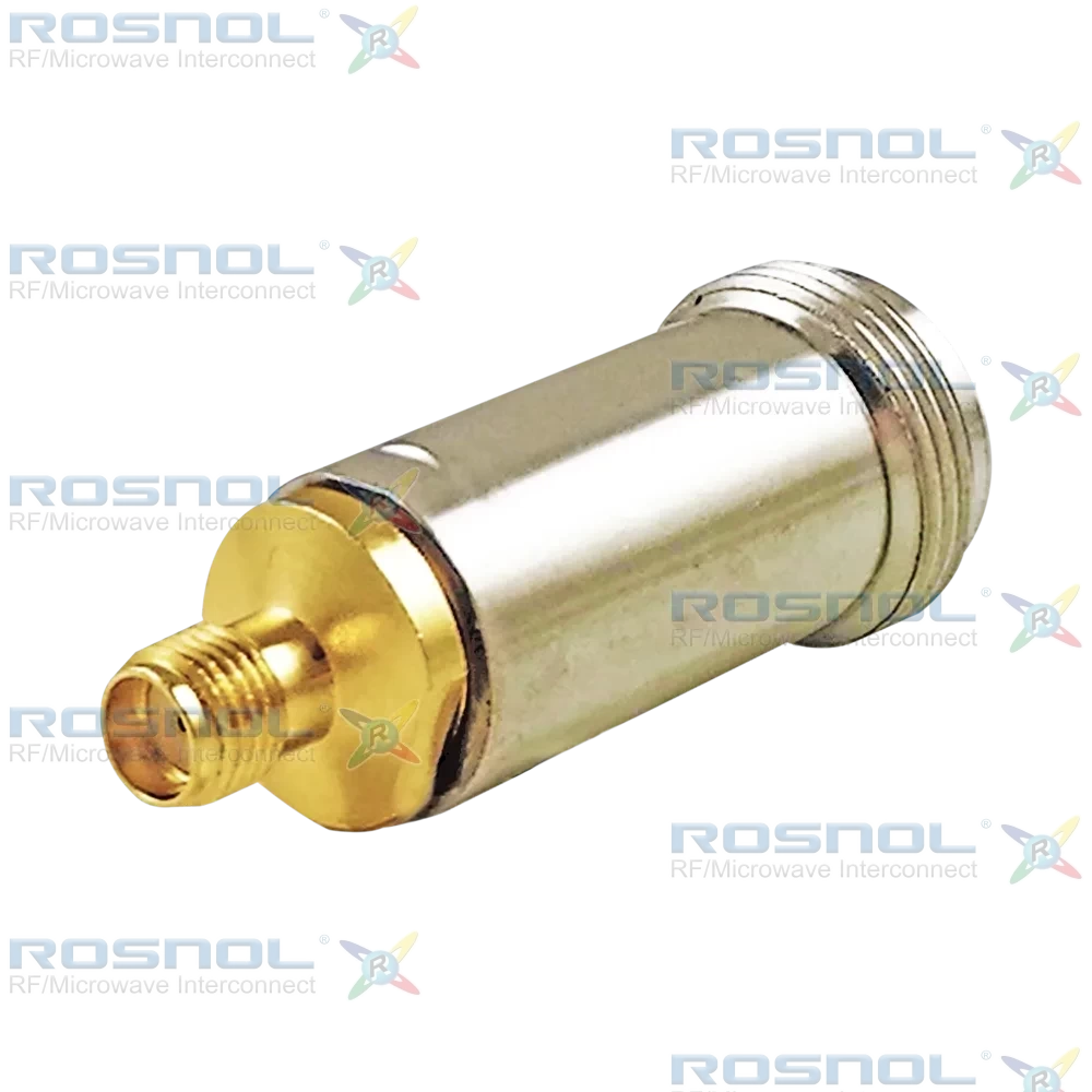 SMA Jack (Female) to Precision N Jack (Female) Adapter, DC-18GHz VSWR1.15