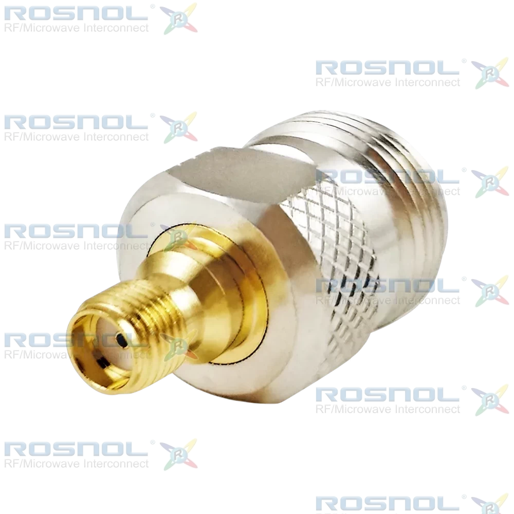 SMA Jack (Female) to Precision N Jack (Female) Adapter, DC-18GHz VSWR1.15