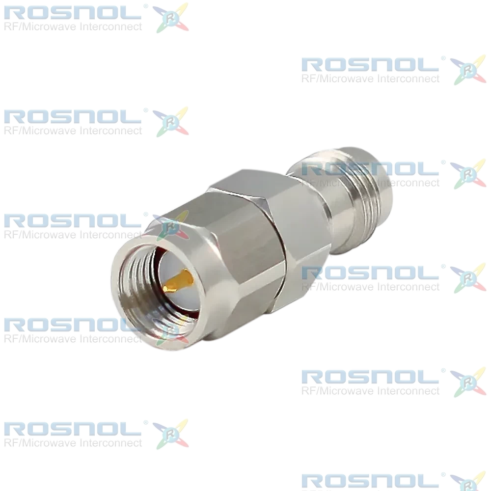 SMA Plug (Male) to 2.4mm Jack (Female) Adapter, DC-18GHz VSWR 1.15