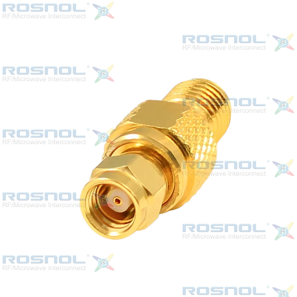 SMC Plug (Male) to SMA Jack (Female) Adapter, DC-10GHz VSWR1.35