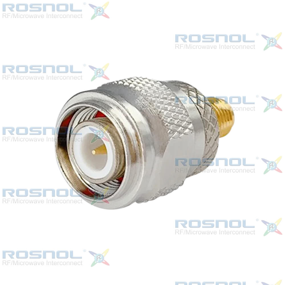 TNC Plug (Male) to SMA Jack (Female) Adapter, DC-18GHz VSWR 1.3