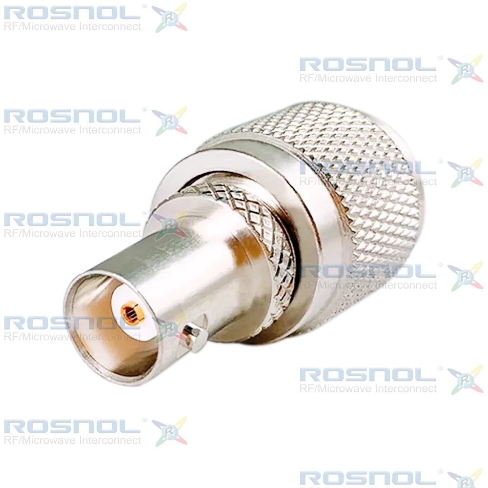 UHF Plug (Male) to BNC Jack (Female) Adapter, DC-300MHz VSWR 1.2