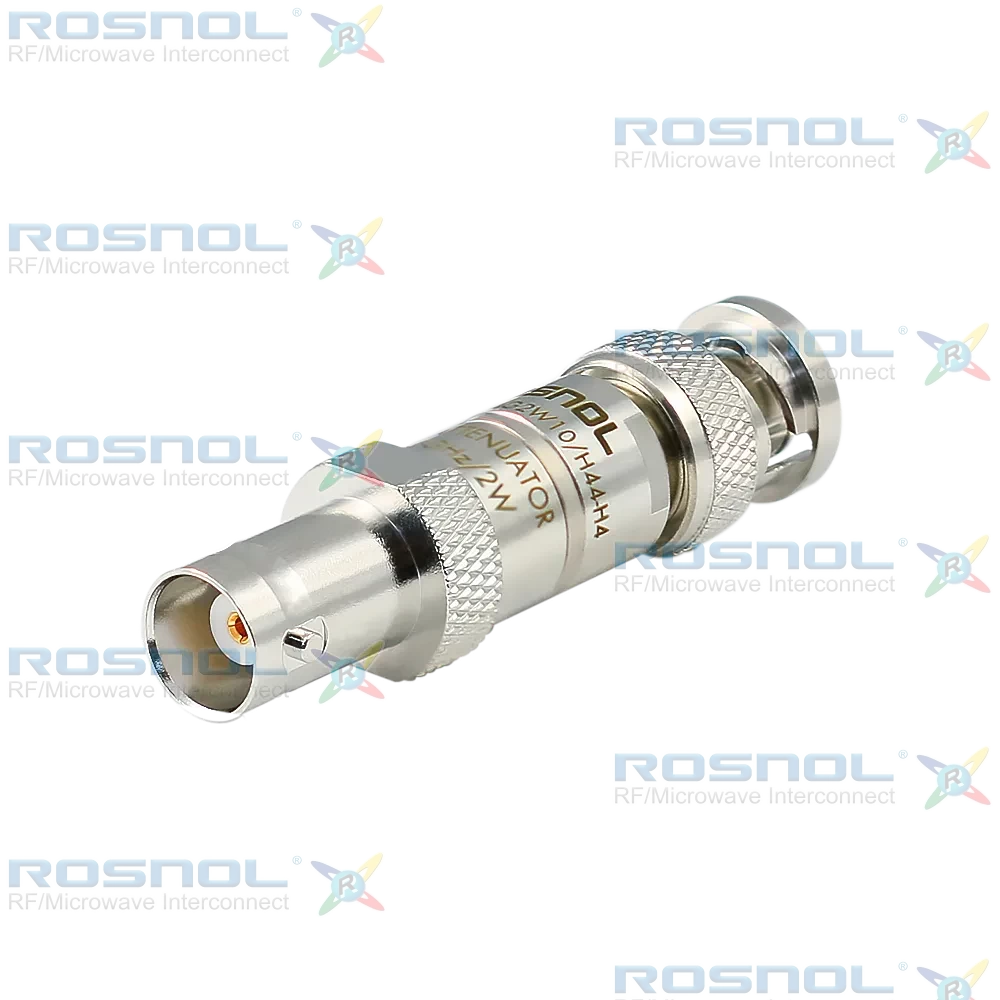 Fixed Attenuator BNC Plug (Male) to BNC Jack (Female) 4GHz 2W 10dB