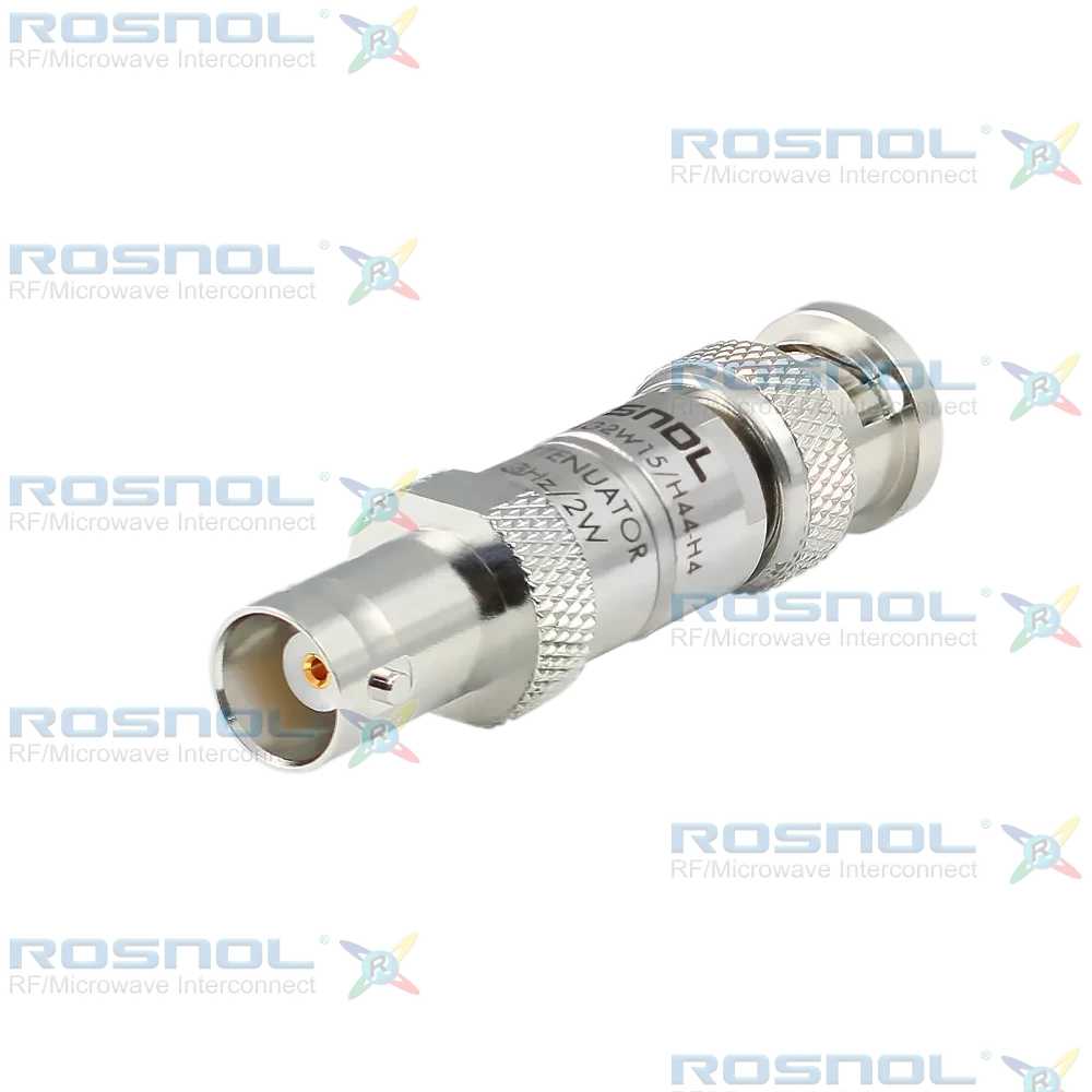 Fixed Attenuator BNC Plug (Male) to BNC Jack (Female) 4GHz 2W 15dB