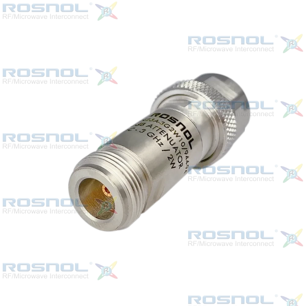 Fixed Attenuator N Plug (Male) to N Jack (Female) 3GHz 2W 10dB