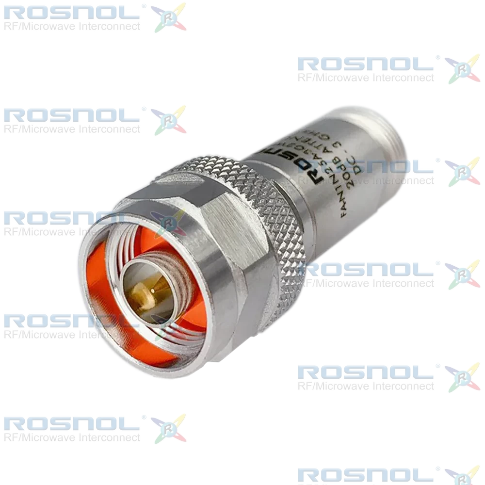 Fixed Attenuator N Plug (Male) to N Jack (Female) 3GHz 2W 20dB