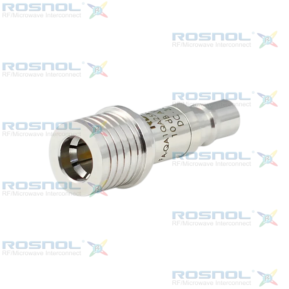 Fixed Attenuator QMA Plug (Male) to QMA Jack (Female) 3GHz 2W 10dB