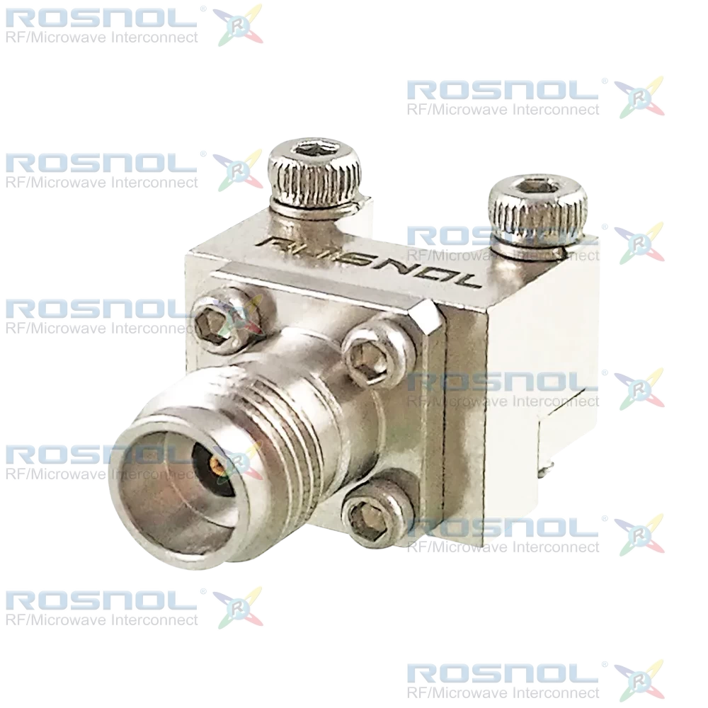 2.4mm Jack (Female) PCB End Launch Straight Connector, DC-50GHz